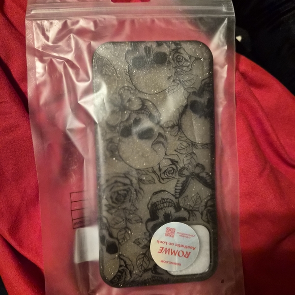 Goth Witchcraft & Skull Themed Phone Case - Picture 2 of 2